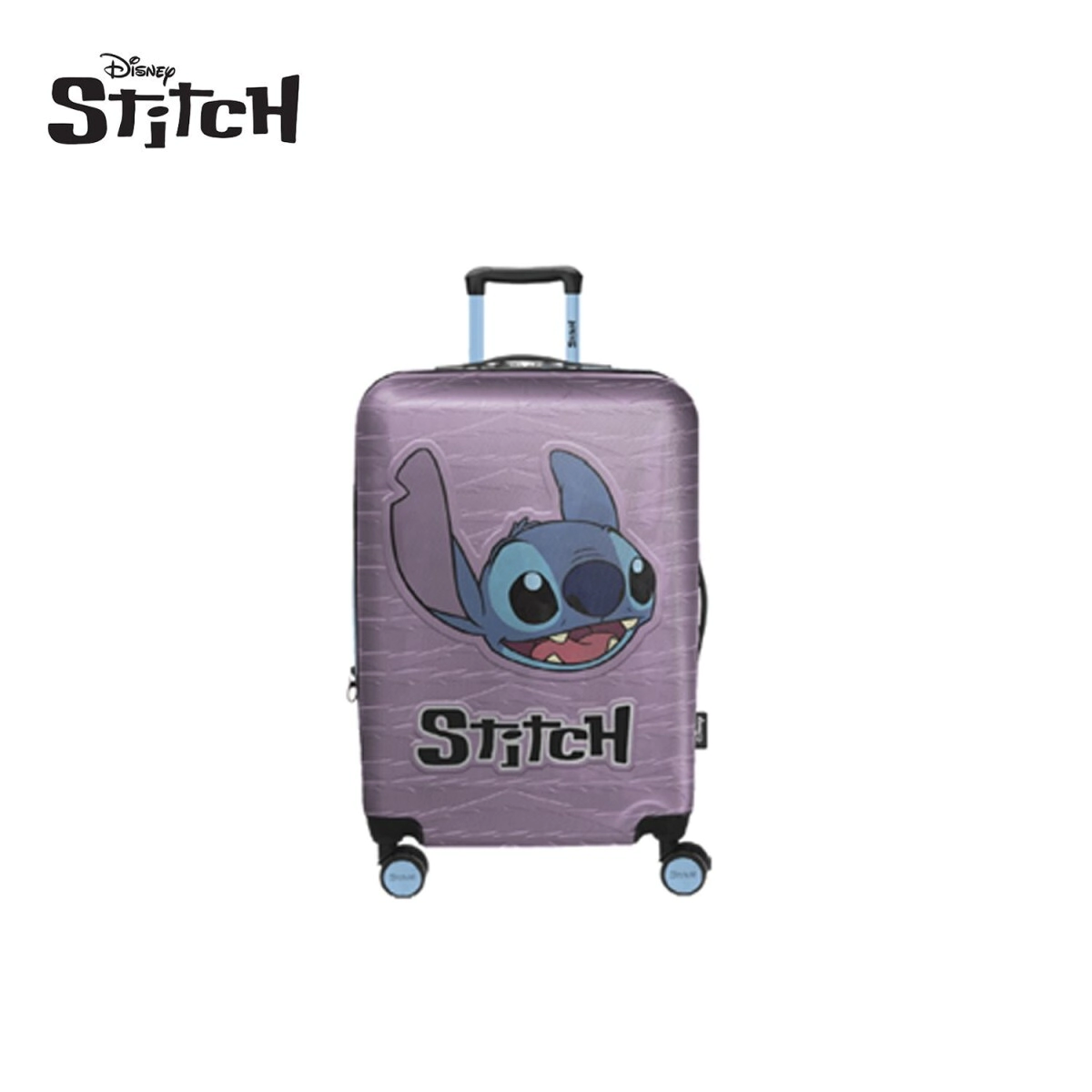 VALIJA CARRY ON 20" ABS+UV LILA STITCH