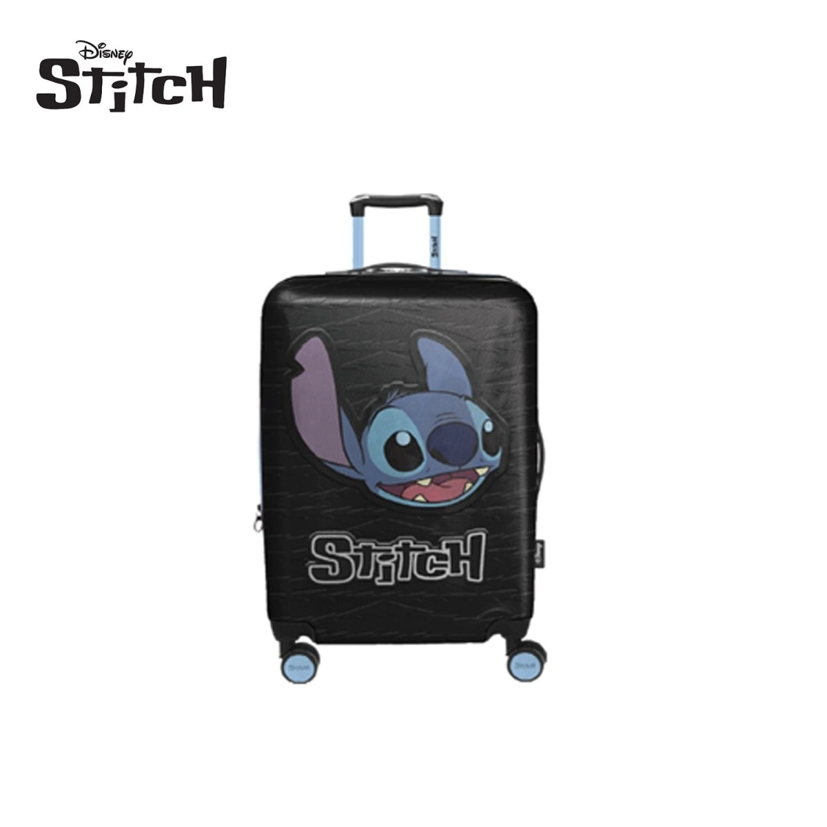 VALIJA CARRY ON 20" ABS+UV NEGRA STITCH