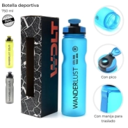 BOTELLA DEPORTIVA CON PICO 750ML WANDERLUST