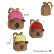 MOCHILA PELUCHE CAPYBARA  INFANTIL TRENDY