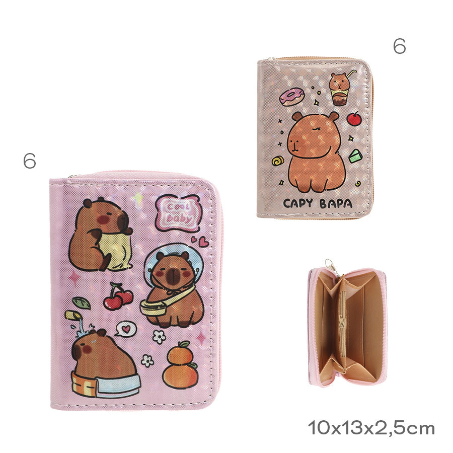 BILLETERA CAPYBARA TRENDY