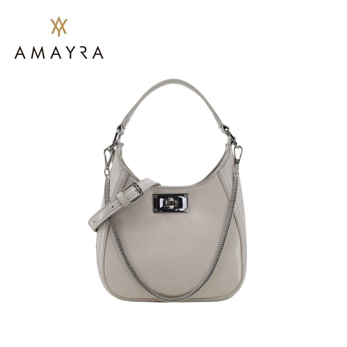 CARTERA AMAYRA GRIS