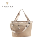 CARTERA AMAYRA CREMA