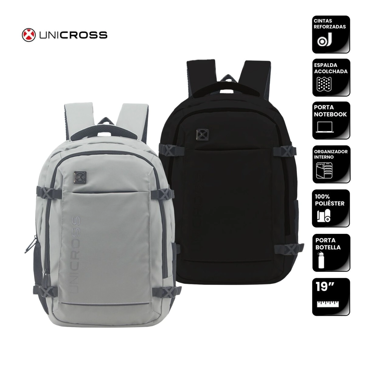 MOCHILA UNICROSS PORTANOTEBOOK 19