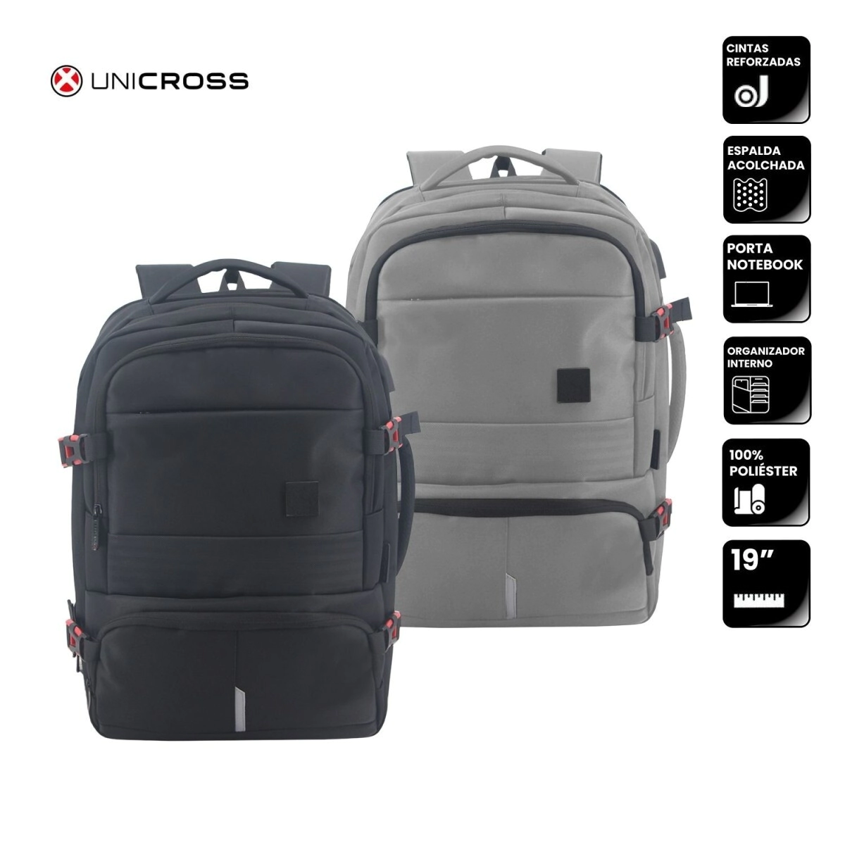 MOCHILA UNICROSS PORTANOTEBOOK 19