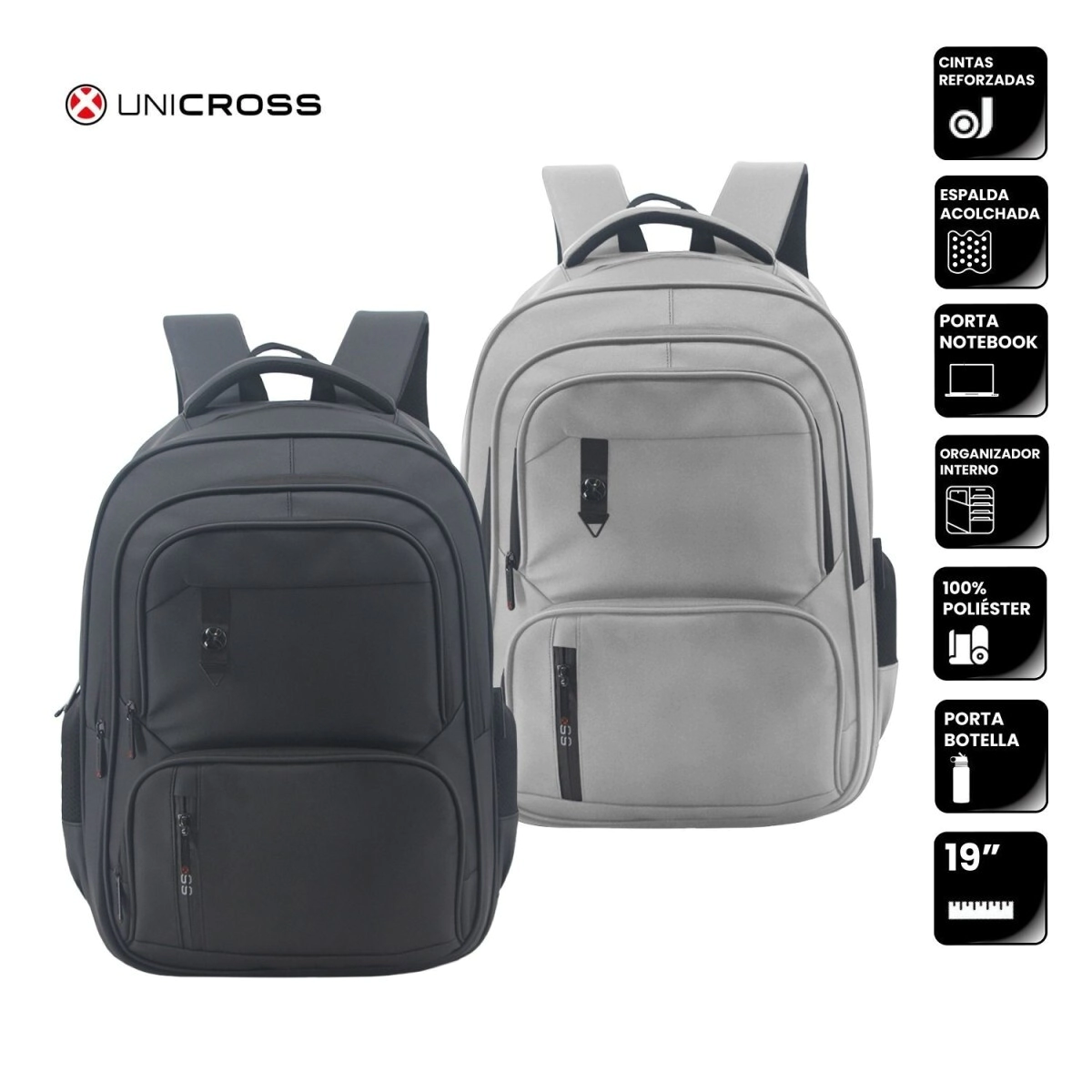 MOCHILA UNICROSS PORTANOTEBOOK 19