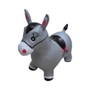 CABALLO SALTARIN INFLABLE 2 COLORES 1300GR 60X33X38 CM