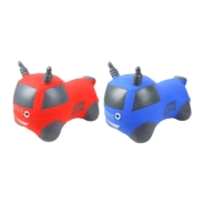 AUTO SALTARIN INFLABLE 3 COLORES 1400GR 65X35X48 CM