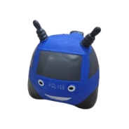 AUTO SALTARIN INFLABLE 3 COLORES 1400GR 65X35X48 CM