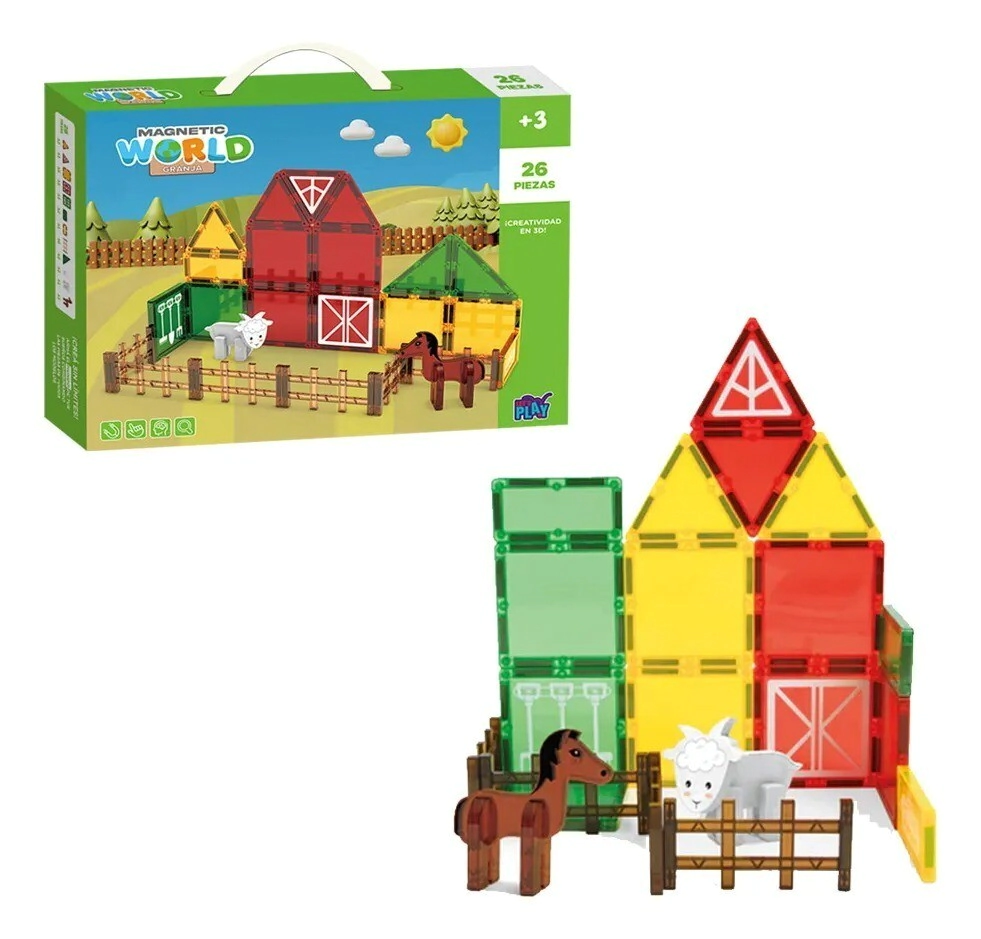 MAGNETICOS CABALLERIZA 26 PIEZAS ISAKITO