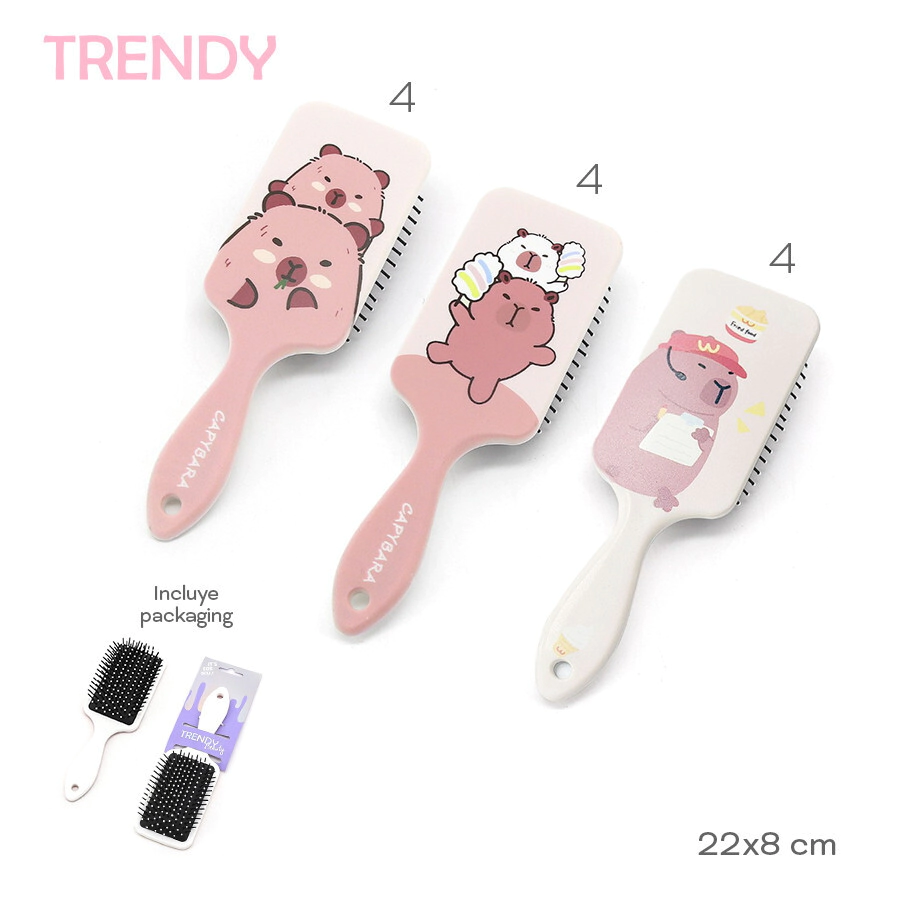 CEPILLO TRENDY CAPIBARA