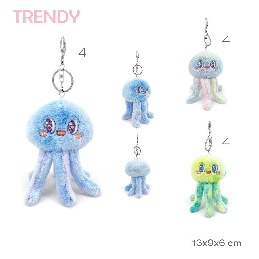 LLAVERO PELUCHE TRENDY