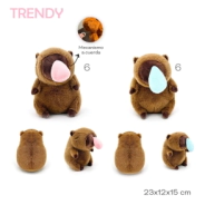 PELUCHE PLUSH TOY TRENDY CAPIBARA