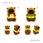 PELUCHE PLUSH TOY TRENDY CAPIBARA