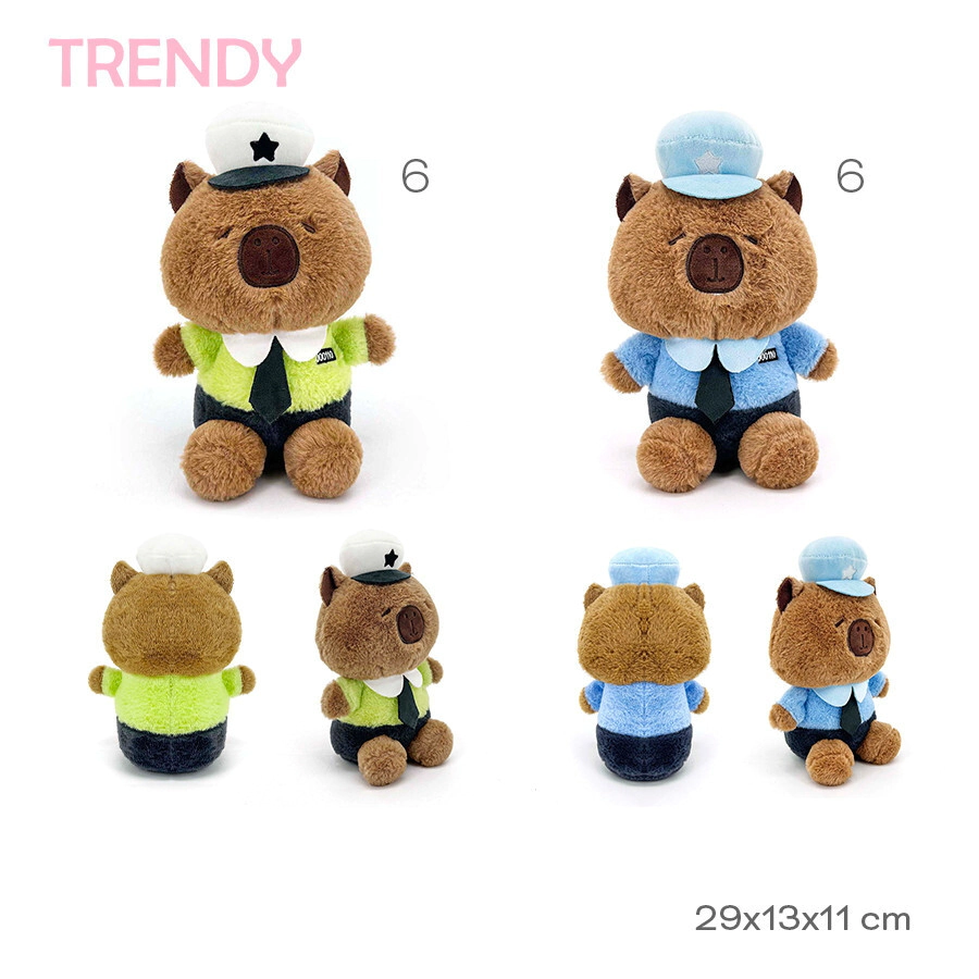 PELUCHE PLUSH TOY TRENDY CAPIBARA