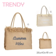 BOLSO DE PLAYA BEACH BAG TRENDY