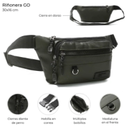 RIÑONERA GO 30x16 CM WANDERLUST
