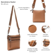 BANDOLERA NADOR 18x20 CM  SKORA