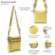 BANDOLERA NADOR 18x20 CM  SKORA