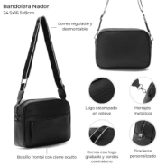 BANDOLERA NADOR 24x16x8 CM  SKORA
