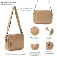 BANDOLERA NADOR 24x16x8 CM  SKORA