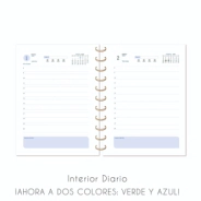 AGENDA N°8 DIARIA TAPA DURA ETERNITY CLASICA ESPIRAL NORPAC