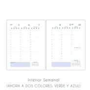 AGENDA N°8 SEMANAL MARROQUI CON CIERRE Y ANILLA NORPAC