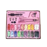 SET COLOCADOR DE SNAP T3-T5-T8 (200 PIEZAS+ PINZA) IBICRAFT