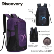 MOCHILA DISCOVERY NEGRO