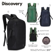 MOCHILA DISCOVERY VERDE