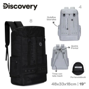 MOCHILA DISCOVERY BLANCO