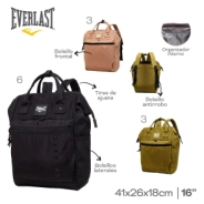MOCHILA EVERLAST VERDE