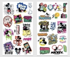 BOTTLE STICKER MICKEY