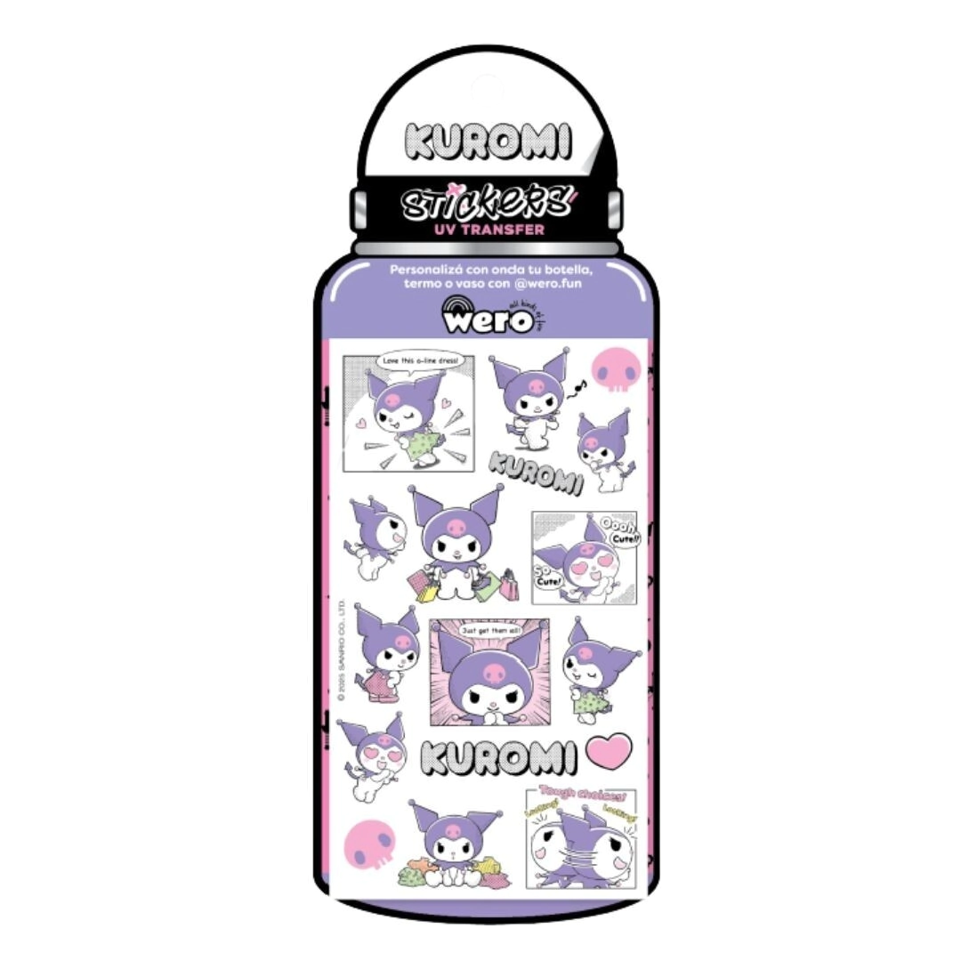 BOTTLE STICKER KUROMI