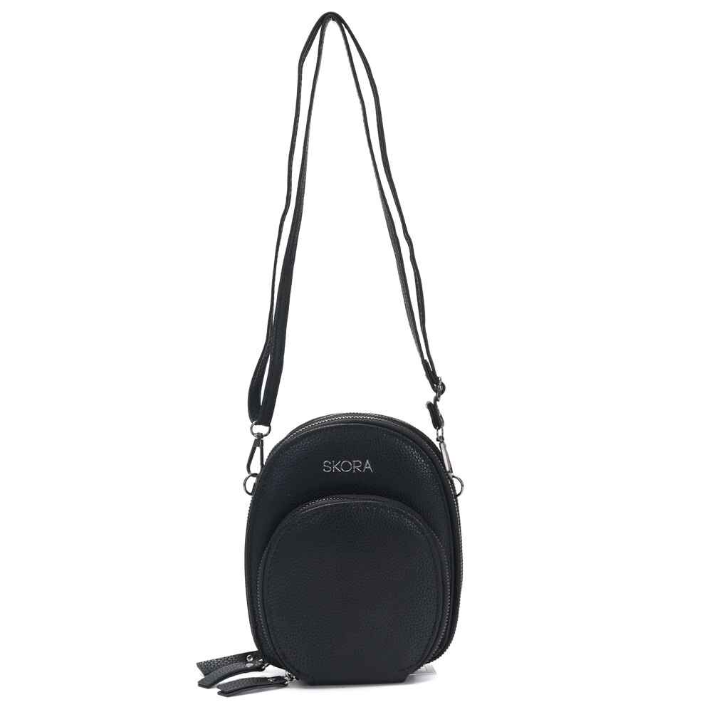BANDOLERA PORTACELULAR RIF 18x15x6 CM SKORA NEGRO