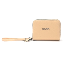 BILLETERA DOBLE CIERRE RIF 13x10 CM SKORA CRUDO