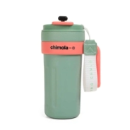 VASO TERMICO SPORT 650ML CHIMOLA VERDE-CORAL