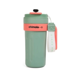 VASO TERMICO SPORT 650ML CHIMOLA VERDE-CORAL