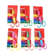 TIJERA ZIG-ZAG 13,5 CM BENABI
