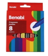 CRAYONES JUMBO X8 BENABI