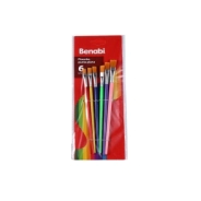 PINCELES PUNTA PLANA X6 BENABI