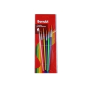 PINCELES PUNTA REDONDA X6 BENABI