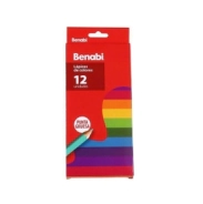 LAPICES LARGOS DE COLOR X12 BENABI
