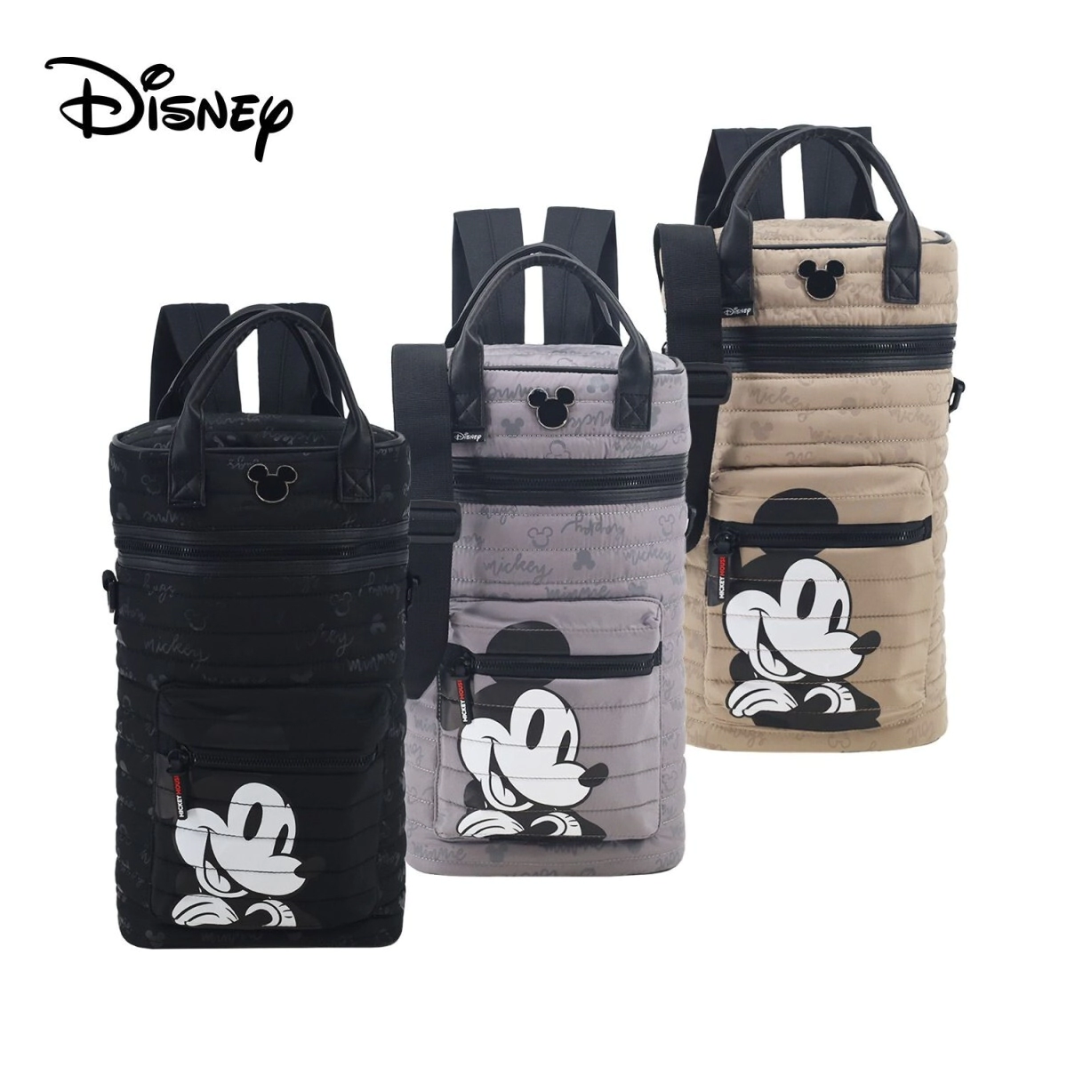 MOCHILA MATERA DISNEY MICKEY NEGRA