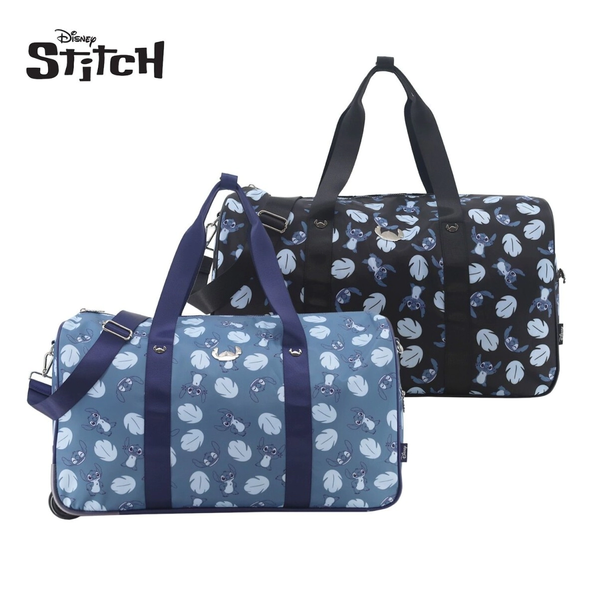 BOLSO CON CARRO DISNEY STITCH CELESTE