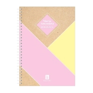 CUADERNO A4 RAYADO TAPA SEMIRIGIDA DOLCEZZA ROZINI