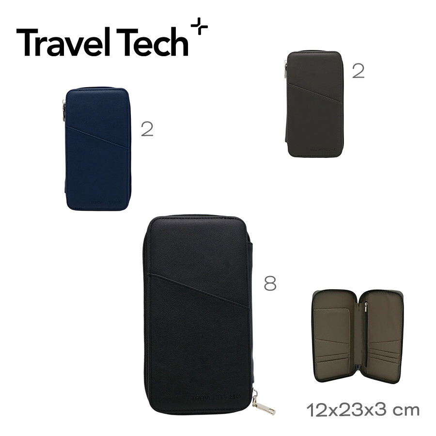 PORTA PASAPORTE TRAVEL TECH