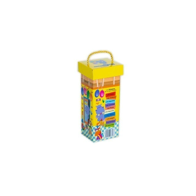 LOS BLOQUES DEL HIPOPOTAMO AMARILLO - LIBROS APILABLES