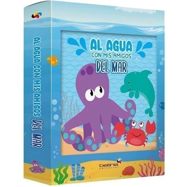 LIBRO AL AGUA CON MIS AMIGOS DEL MAR