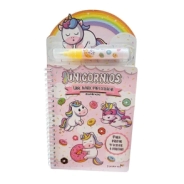 LIBRO MAGICO PINTAR CON AGUA - UNICORNIOS ASOMBROSOS